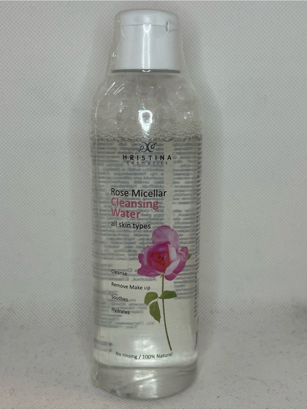 Hristina Cosmetics Rose Micellar Cleansing Water 200ml/6.76oz
